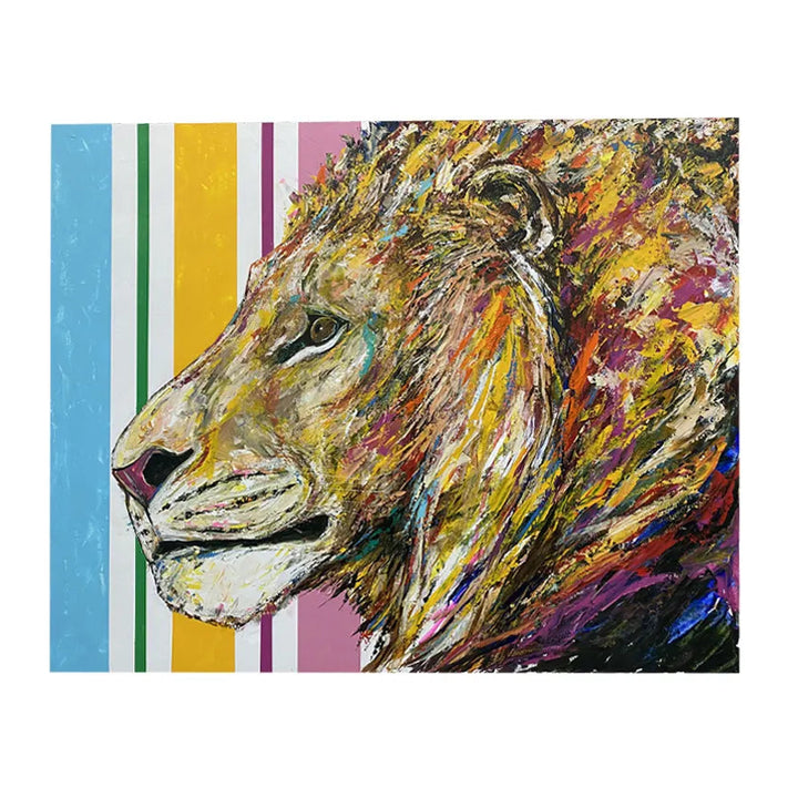 A live Art lion